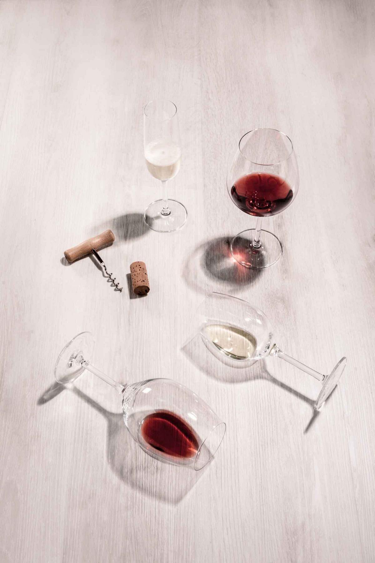 BORDEAUX ROTWEINGLAS For you transparent 600 ml 4er Set - Transparent, Glas (0.6L) - Schott Zwiesel
