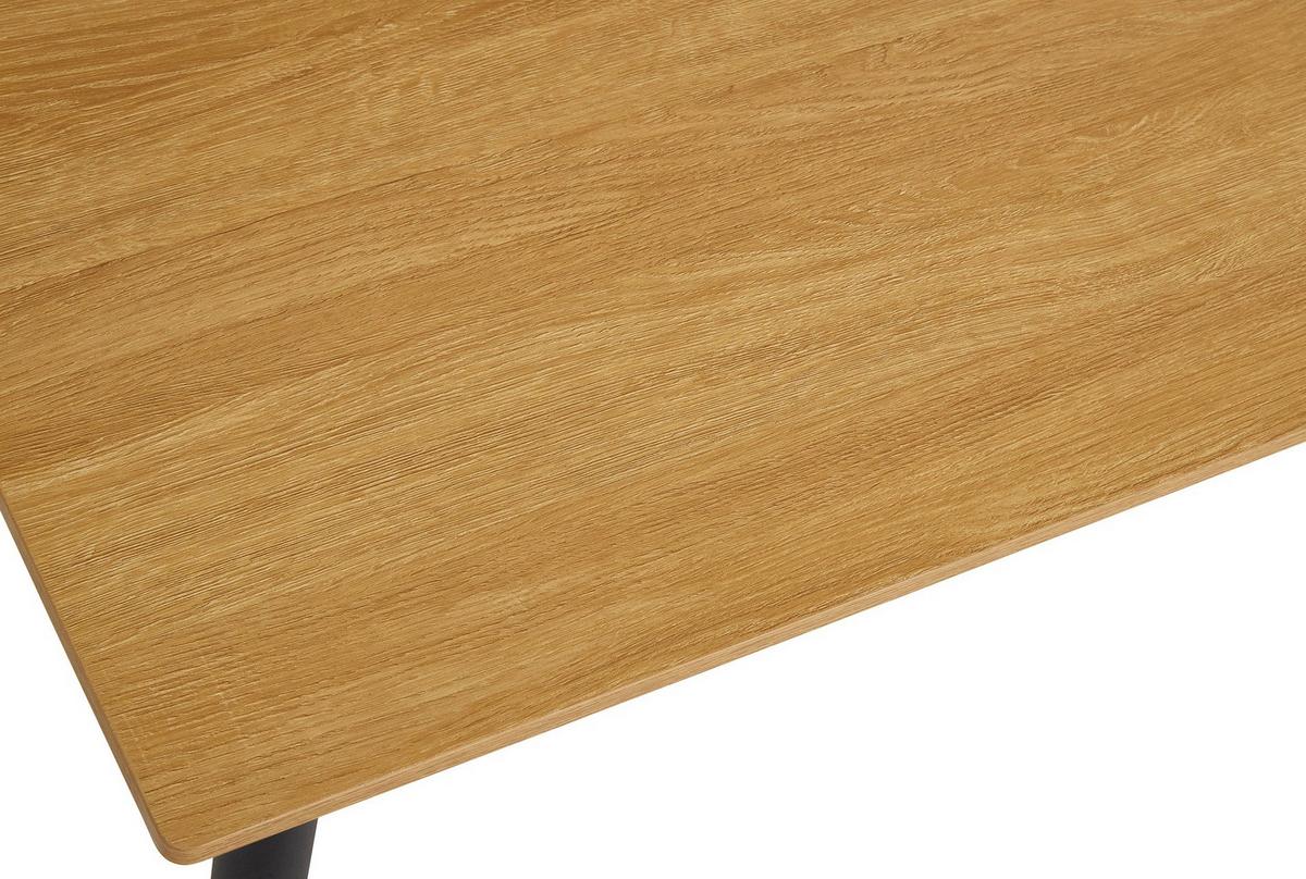 ESSTISCH Mogest 140 cm - Beige, Holzwerkstoff/Metall (85/140/75cm) - Selsey
