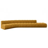 ECKSOFA modulares Sofa Brilo-L2 - 471x174x70 cm Senfgelb - Currygelb, Holzwerkstoff/Textil (471/174cm) - ALTDECOR
