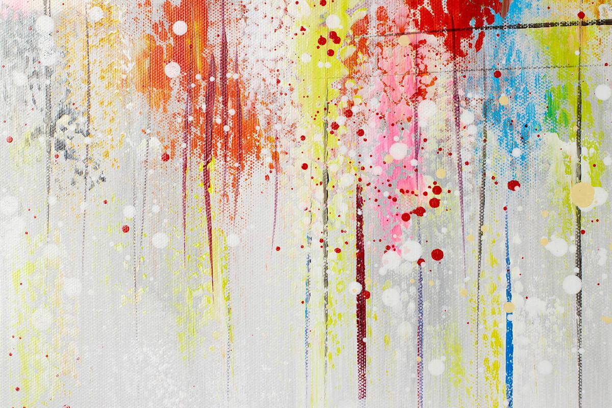 ACRYLBILD HANDGEMALT 120/60 cm - Grau, Holz/Textil (120/60cm) - KUNSTLOFT