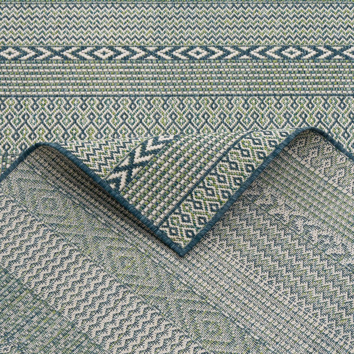 IN- UND OUTDOOR TEPPICH CARPETTO - Blau, Textil (133/190cm) - Pergamon