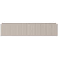 TV-HÄNGEBOARD Veldio Graubeige 140 cm - Taupe/Greige, Holzwerkstoff (140/28.5/31.6cm) - Selsey