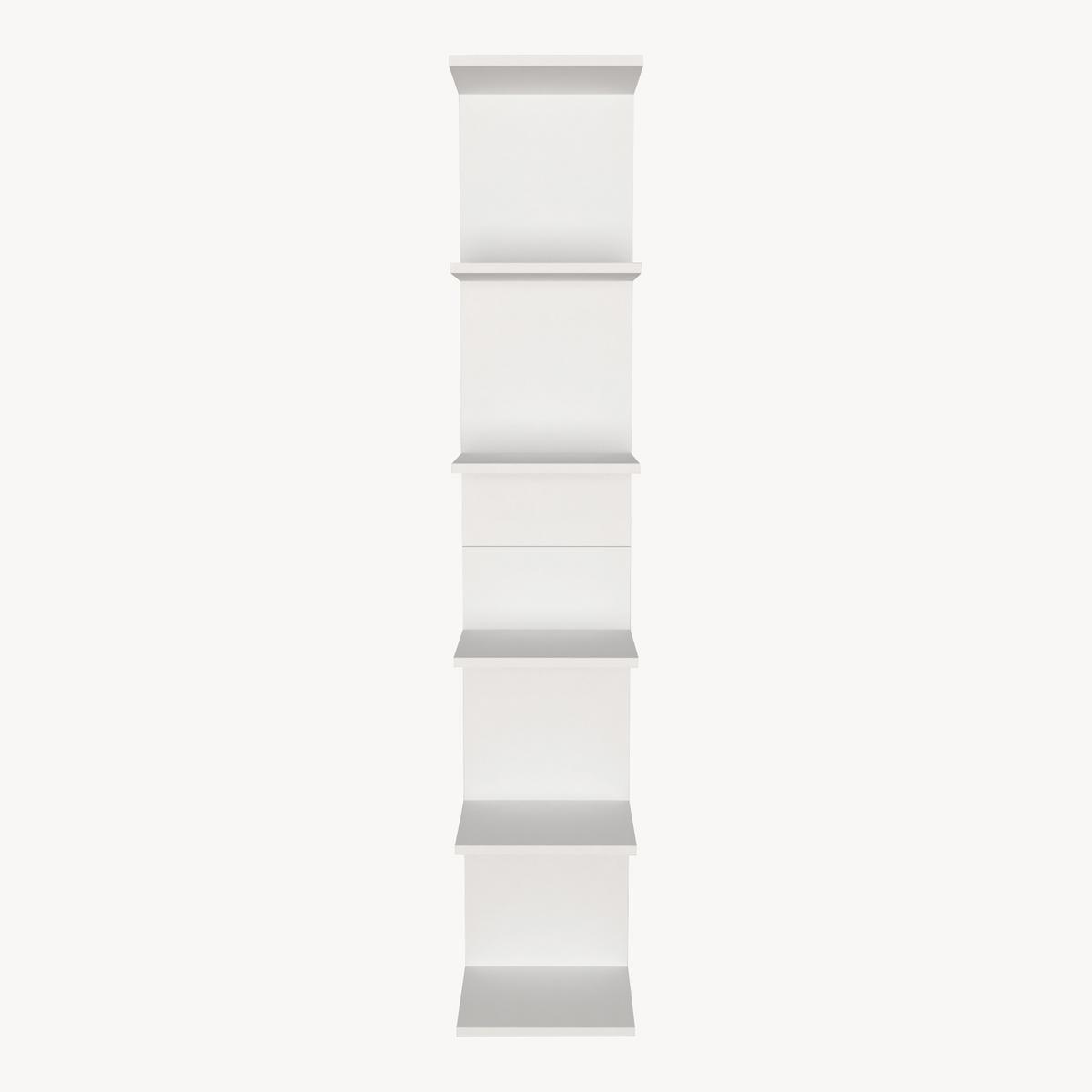 WANDREGAL Surahammar - Weiß, Holzwerkstoff (34.5/180/31.5cm) - [en.casa]