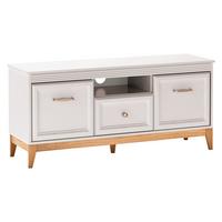 TV-LOWBOARD Windsor W-08 - Kaschmir/Eichefarben, Holz/Holzwerkstoff (136/62/41cm) - MIRJAN24