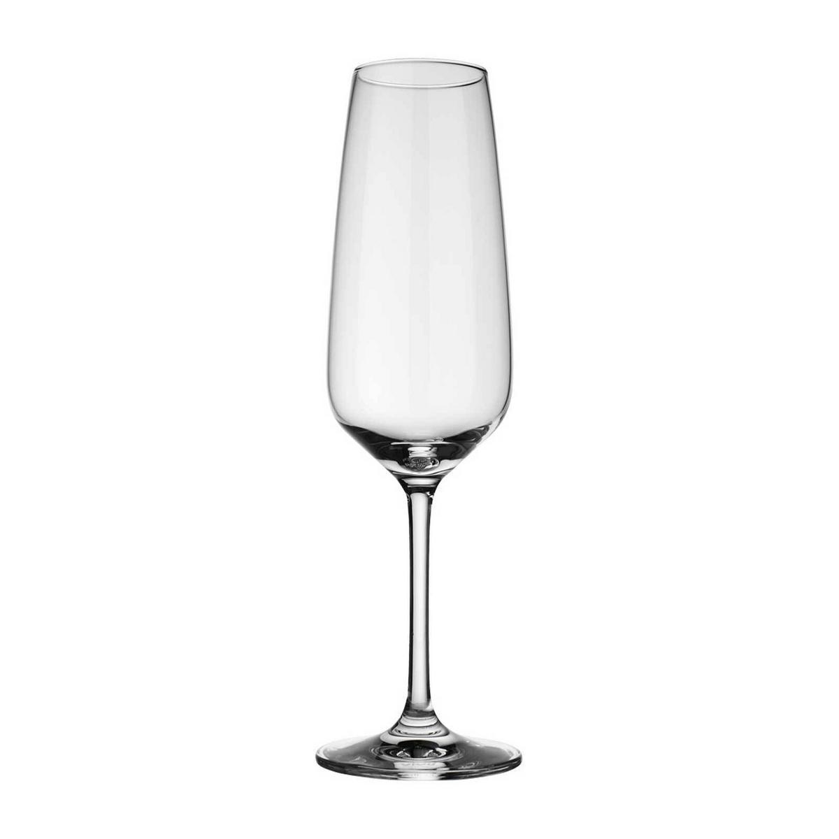 SEKTGLÄSER Voice Basic transparent 120 ml 4er Set - Transparent, Glas (0.12L) - Villeroy & Boch