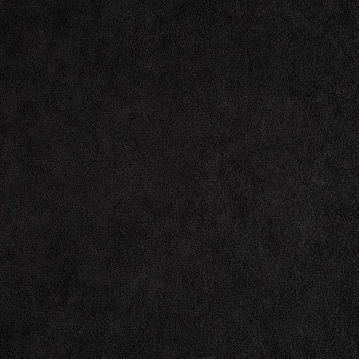 SCHLAFSOFA Belluno aus hochwertigem Schwarz Plüschstoff mit Bettkasten und tiefen Steppungen in Bubble-Optik - Schwarz, Holz/Kunststoff (205/87/105cm) - S-Style