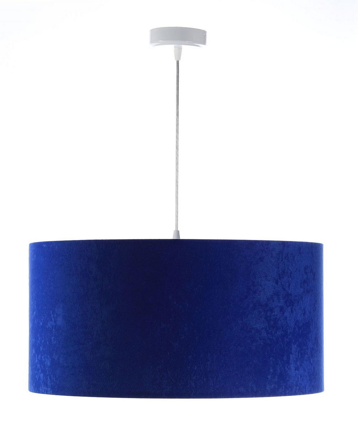 HÄNGELEUCHTE Blau 50/25 cm - Blau/Weiß, Kunststoff (50/0.8/25cm) - ONZENO