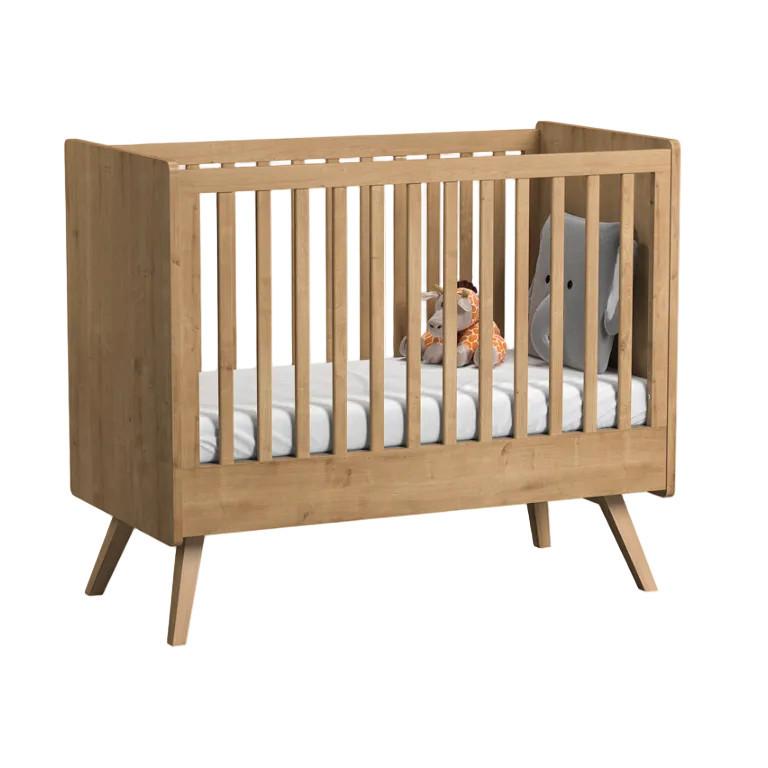 GITTERBETT Holz - Braun, Holzwerkstoff - Petits-meubles