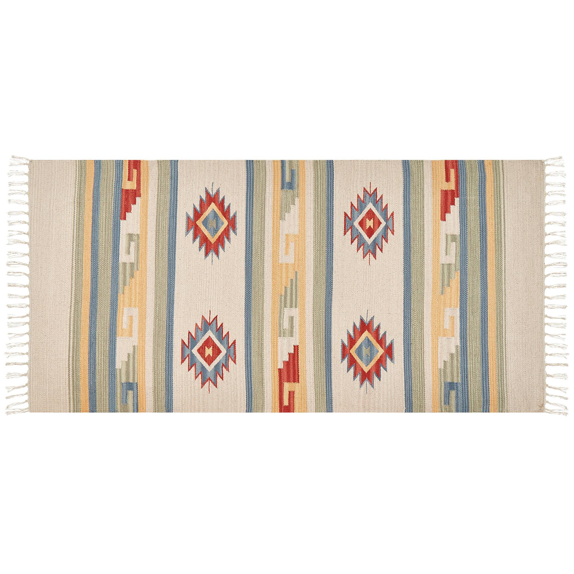 KELIM-TEPPICH Aparan 150/80 cm - Multicolor, Textil (80/150cm) - Beliani
