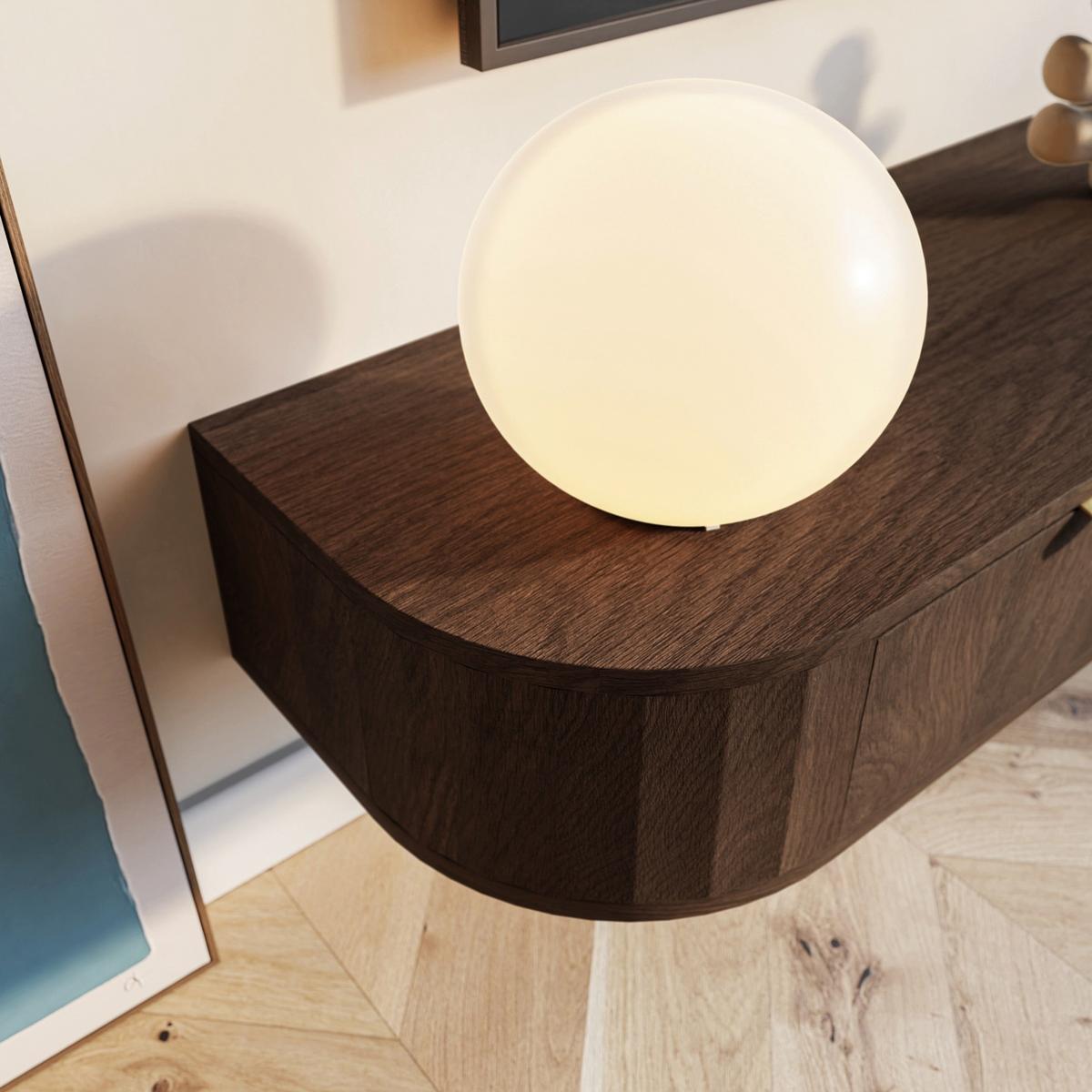 TV-HÄNGEBOARD Coru Slim mit 3 Schubladen 175 cm - Dunkelbraun, Holzwerkstoff/Metall (175.4/20/39.1cm) - Selsey