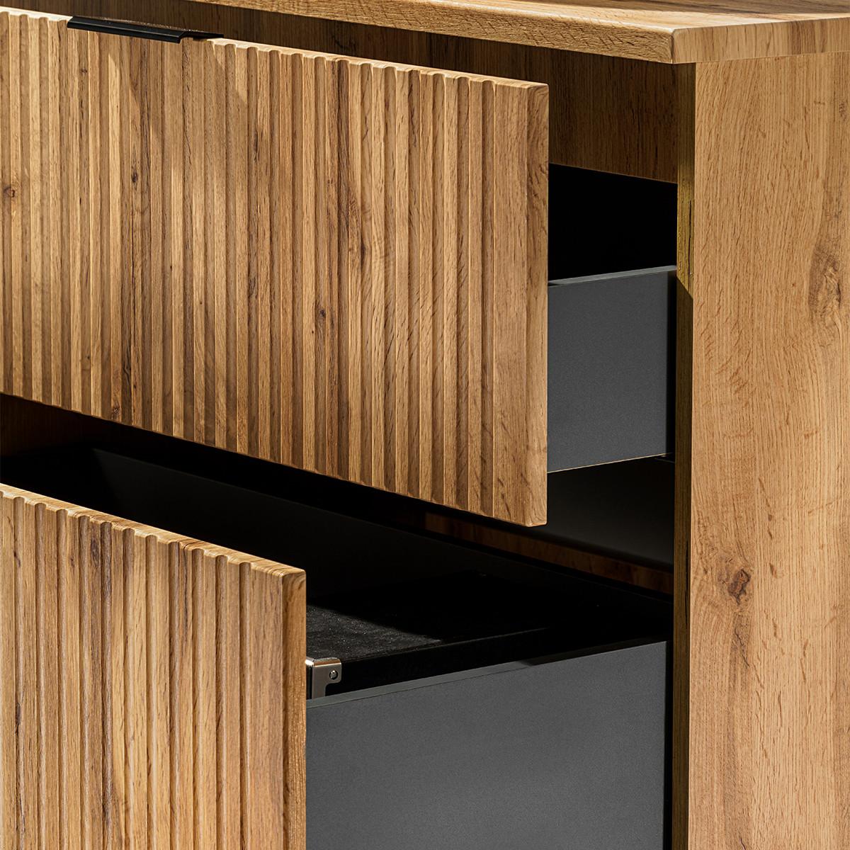 WASCHTISCH 80.6cm Adriel Holz - Braun, Holzwerkstoff (80.6/59/46cm) - Petits-meubles