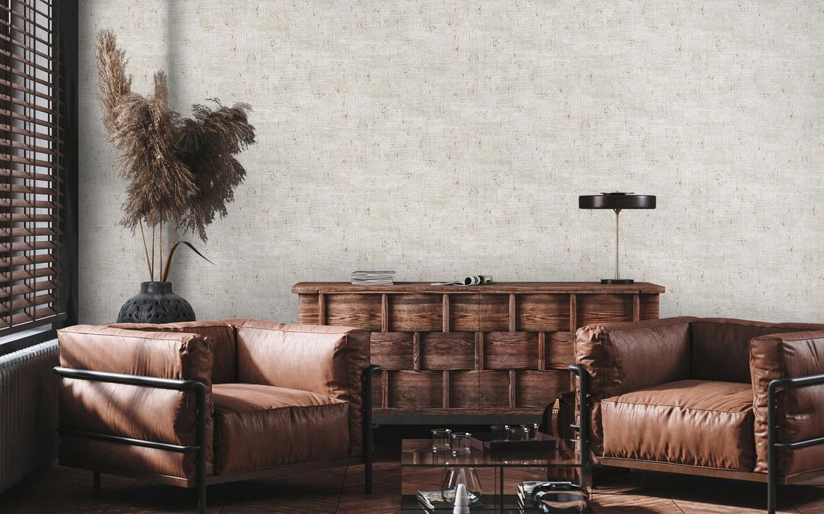VLIESTAPETE Grau 53/1005 cm - Weiß, Textil (53/1cm) - KUNSTLOFT