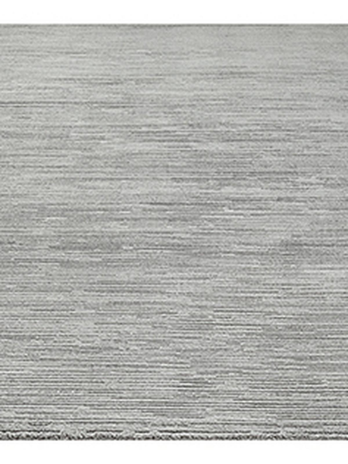 TEPPICH Kurzflor KASOS Waschbar Gestreift Polyester Grau 120 x 170 cm - Grau, Textil (120/170cm) - KADIMA DESIGN