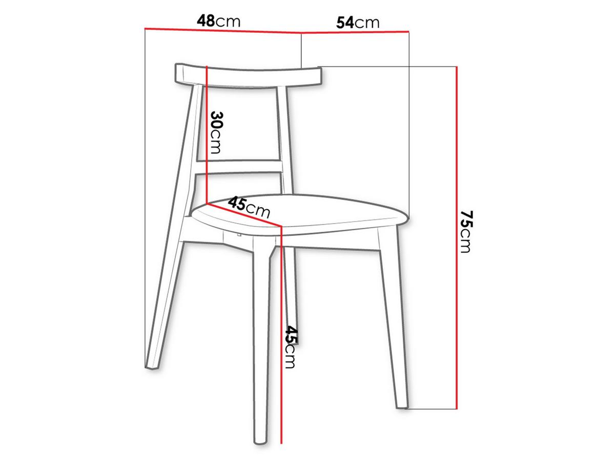 WOHNZIMMER STUHL KT71, Holzfarbe: Buche - Blau/Buchefarben, Holz/Textil (48/75/54cm) - MIRJAN24
