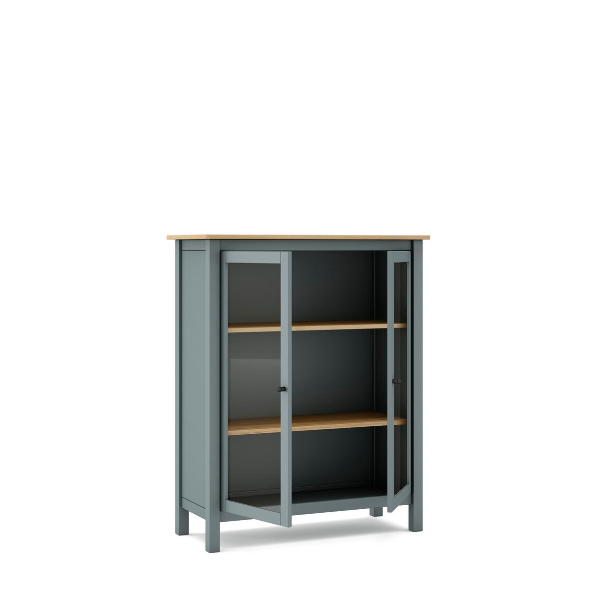 ESSZIMMERSCHRANK Misti Grün 90/40/110 cm - Grün, Holz (40/110/90cm) - Calicosy