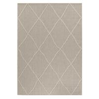TEPPICH Outdoor IMST in Beige, im Boho-Stil, 80 x 150 cm - Beige, Textil (150/80cm) - KADIMA DESIGN