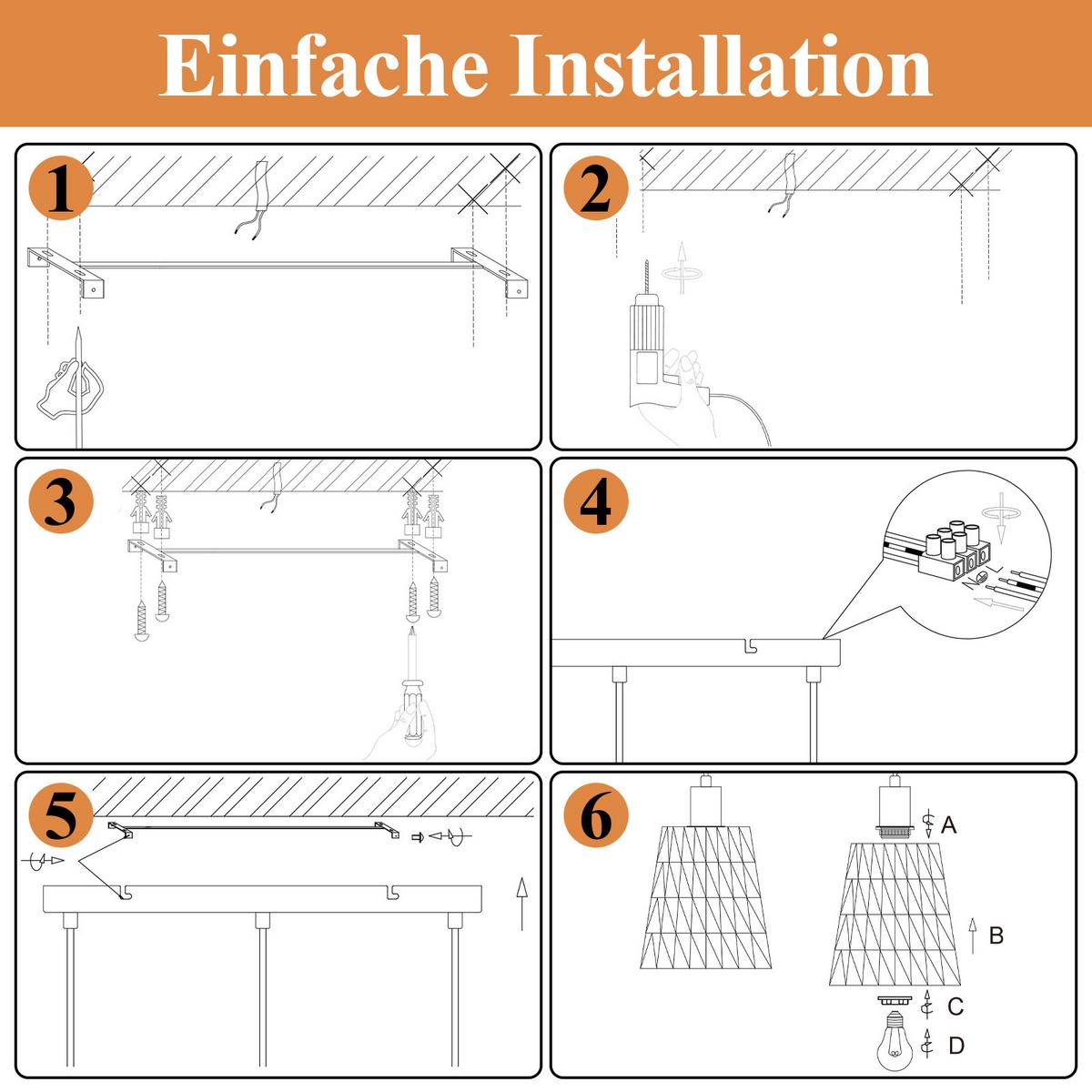 PENDELLEUCHTE Benedict 70/56/120 cm - Braun, Metall (70/56/120cm) - ZMH
