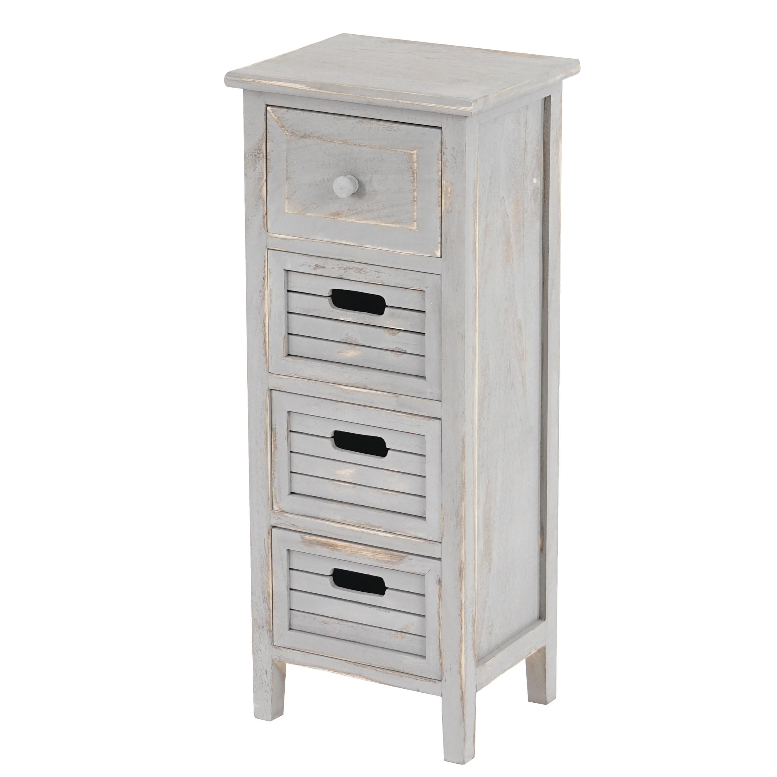 KOMMODE Grau - Grau, Holz (30/74/25cm) - MCW