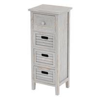 KOMMODE Grau - Grau, Holz (30/74/25cm) - MCW