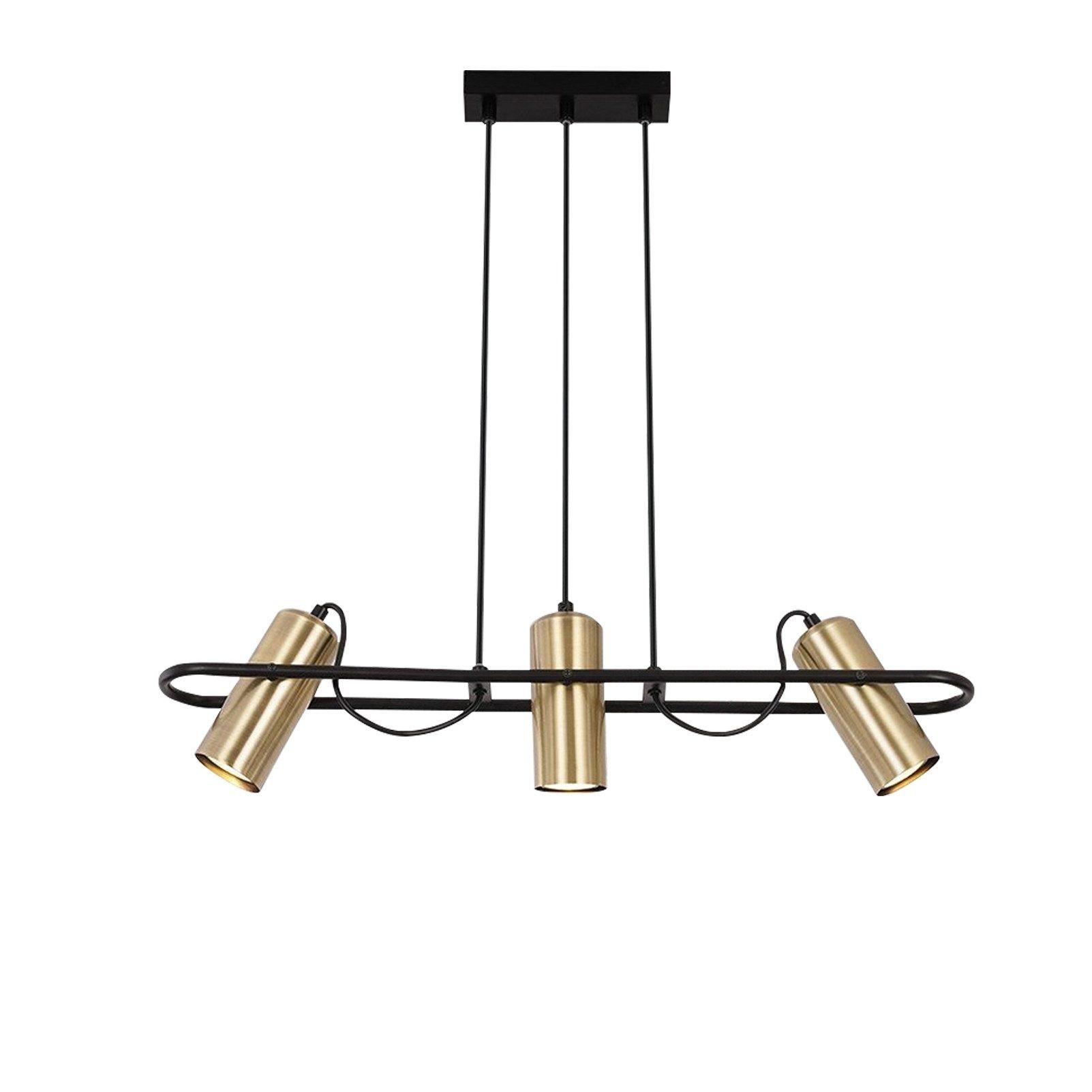 PENDELLEUCHTE Matthew 70/10/160 cm - Bronzefarben, Metall (70/10/160cm) - ZMH