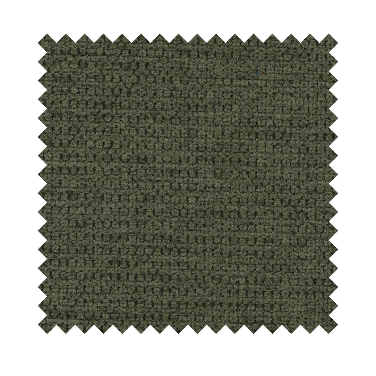 ECKSOFA Neluro Olivgrün Chenille wasserabweisend - Schwarz/Olivgrün, Kunststoff/Textil (268/184cm) - Selsey