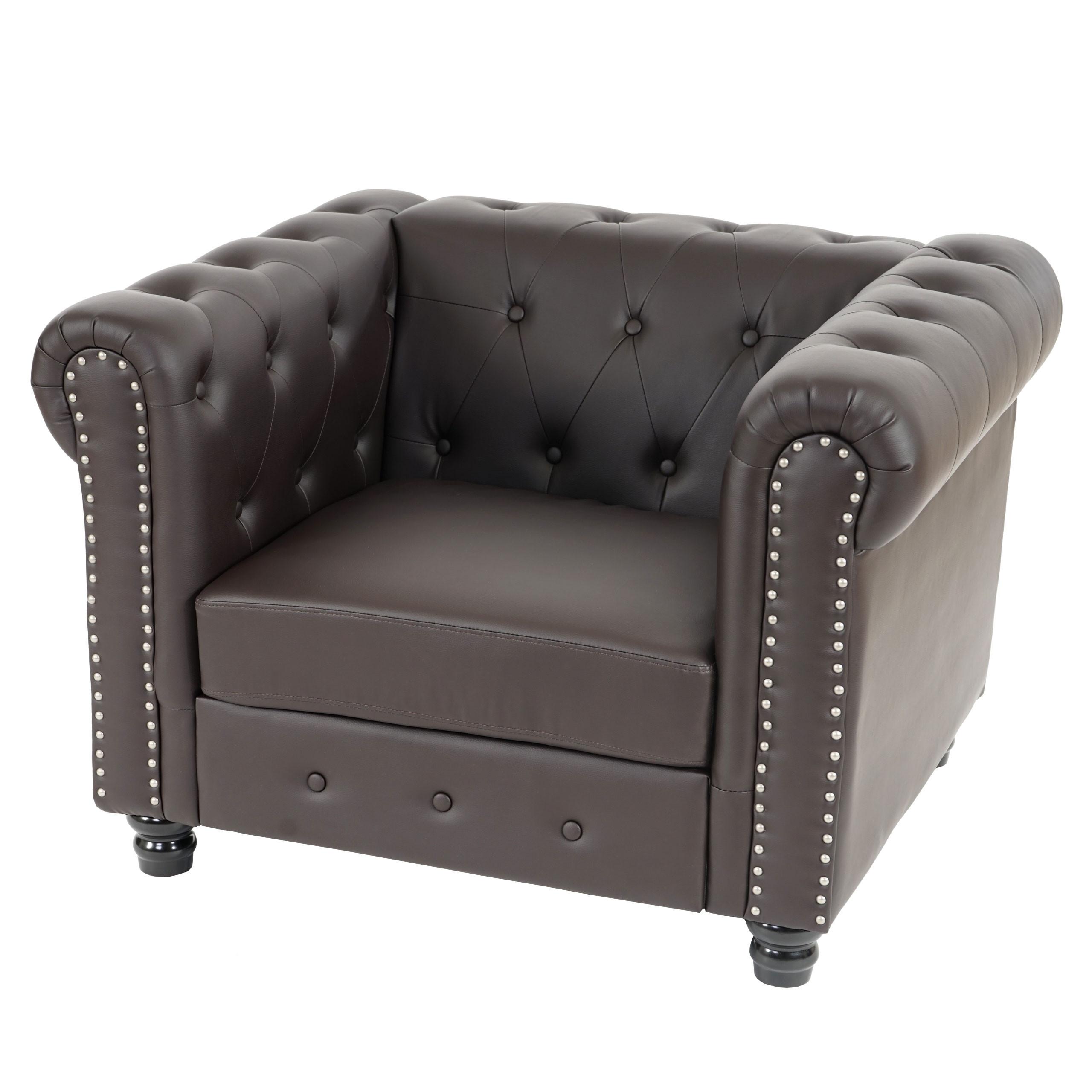 RELAXSESSEL RUNDE FÜßE Braun - Braun, Textil (109/74/90cm) - MCW