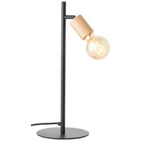 TISCHLEUCHTE Tiffany 93197/76 - Schwarz, Metall (18.7/18.7/45cm) - Brilliant