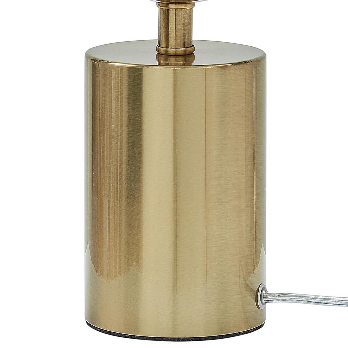 TISCHLAMPE Boyd 20/20/45 cm - Messingfarben, Metall (20/20/45cm) - Beliani