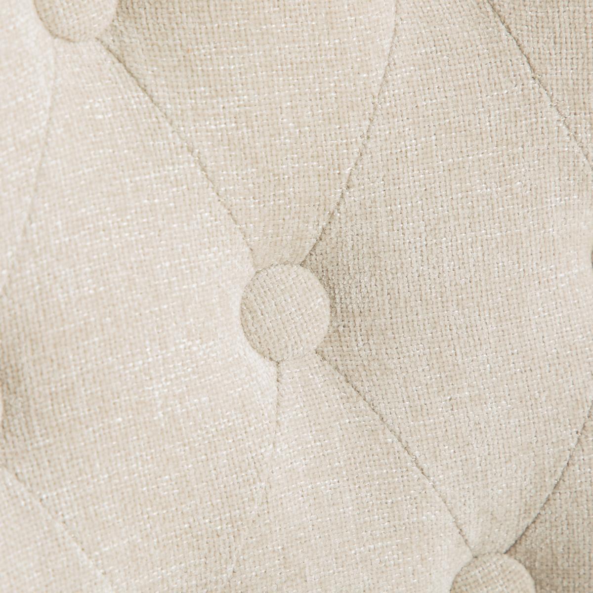 ESSZIMMERSTÜHLE 2er-set aus chenille und massivholz, mit nietenverzierung und federkern - Beige, Textil (62.5/92/45cm) - Urban Meuble