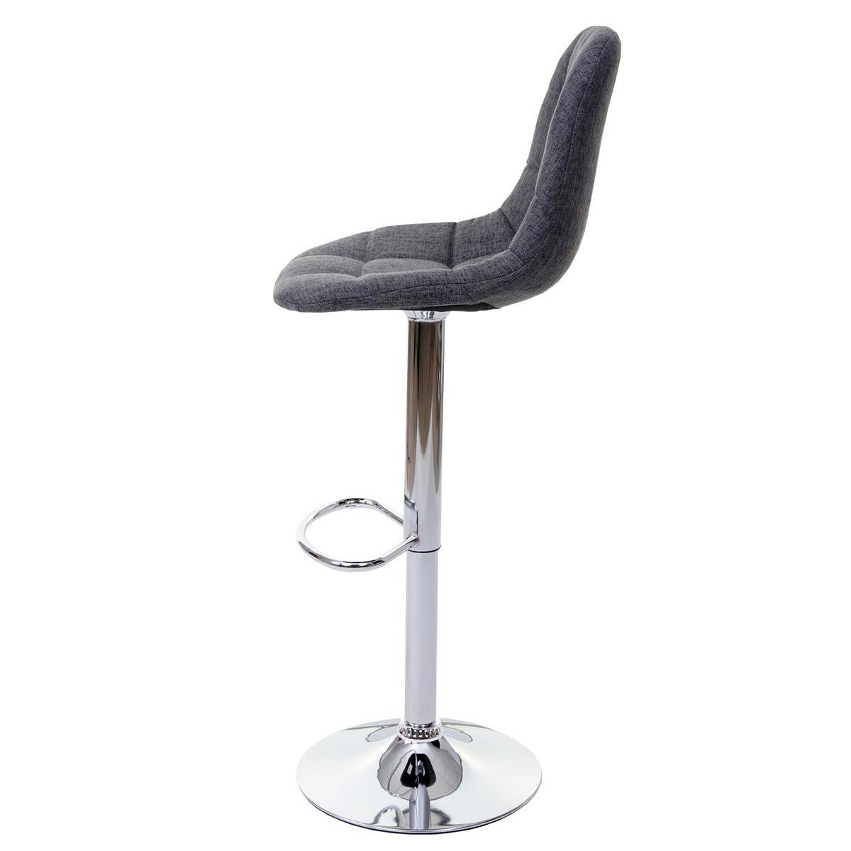 BARHOCKER Grau - Grau, Textil (43/115/47cm) - MCW