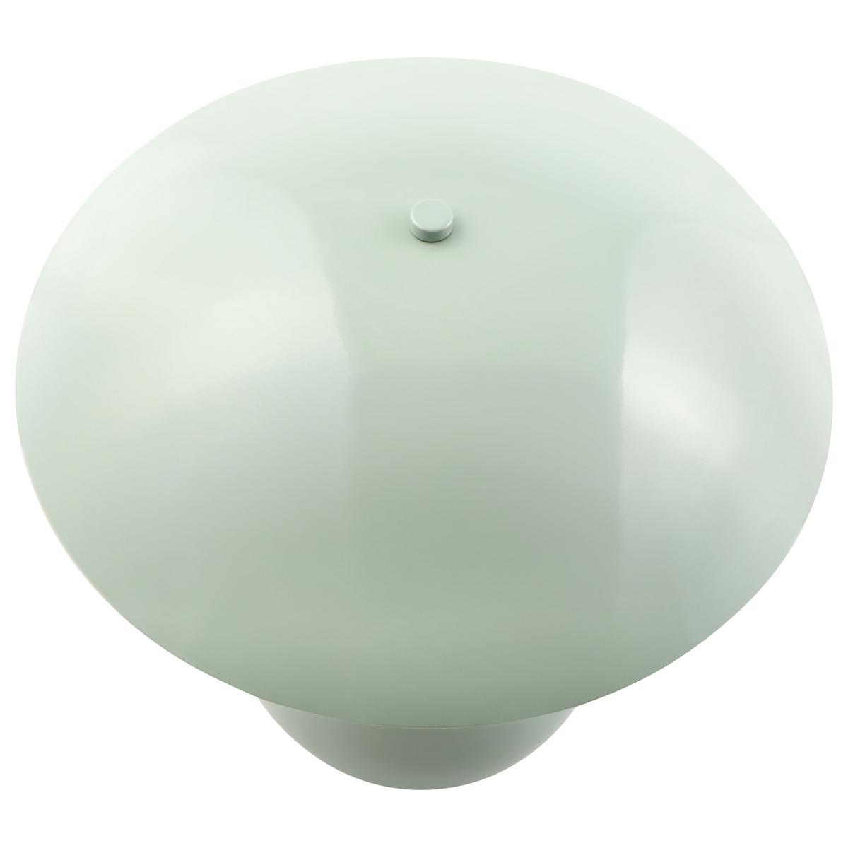 TISCHLAMPE Metall Hellgrün Sigi - Orange, Metall (30/30/30cm) - Beliani