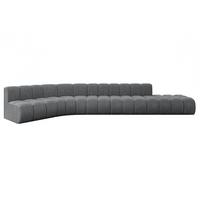 ECKSOFA modulares Sofa Brilo-L2 - 471x174x70 cm Dunkelgrau - Dunkelgrau, Holzwerkstoff/Textil (471/174cm) - ALTDECOR