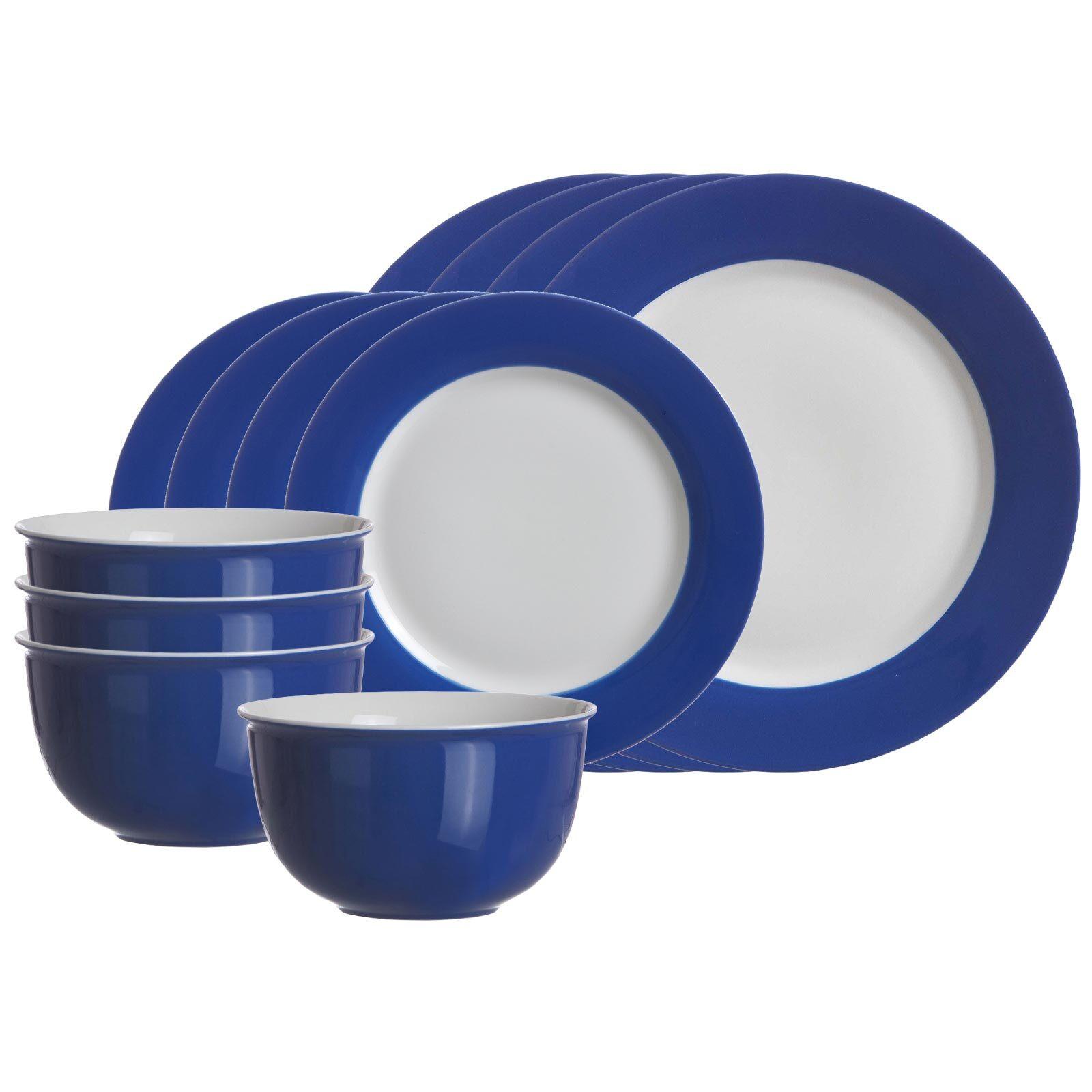 BASIC-SET Doppio Blau 12-tlg. - Blau, Keramik (2/2/2cm) - Ritzenhoff Breker