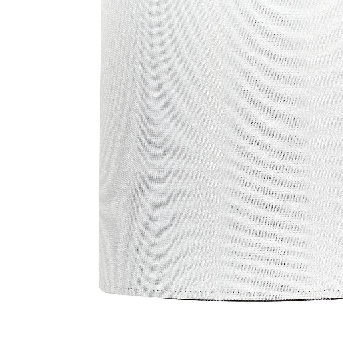 STEHLAMPE Kupfer/Weiß Liberia - Weiß/Kupferfarben, Metall (31/25/155cm) - Beliani