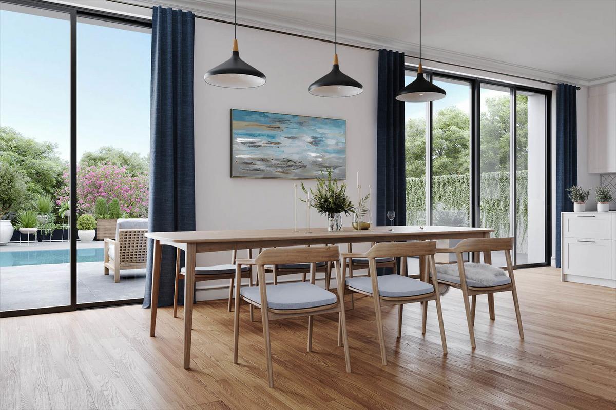 ÖLGEMÄLDE 140/70 cm - Blau/Grau, Holz/Textil (140/70cm) - KUNSTLOFT