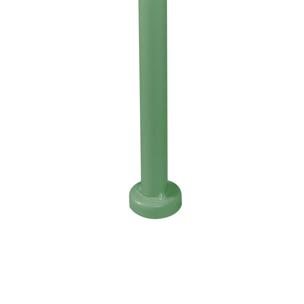 GARTENBANK Grün Cavinia - Grün, Metall (125/97/46cm) - Beliani
