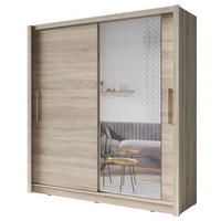 KLEIDERSCHRANK Eiche Sonoma 155/214/62 - Sonoma Eiche, Holzwerkstoff (155/214/62cm) - RAUMHIRSCH FURNITURE