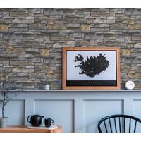 VLIESTAPETE Grau 53/1005 cm - Gelb, Textil (53/1cm) - KUNSTLOFT