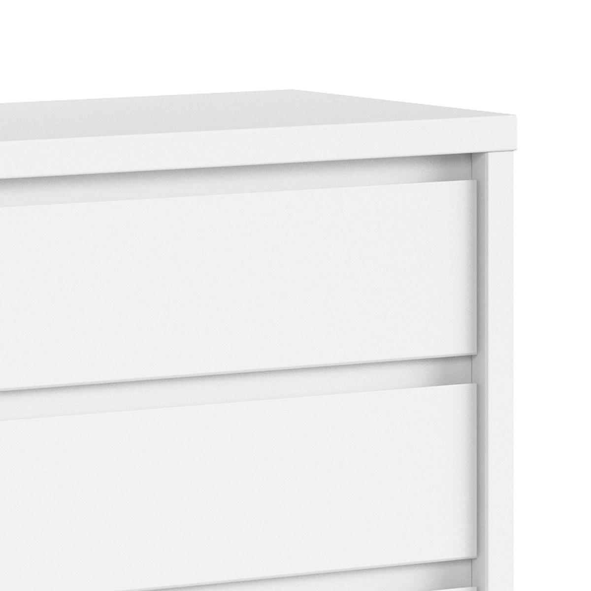 KOMMODE Soren Weiß matt - Weiß, Holzwerkstoff (92/105/40.5cm) - Petits-meubles