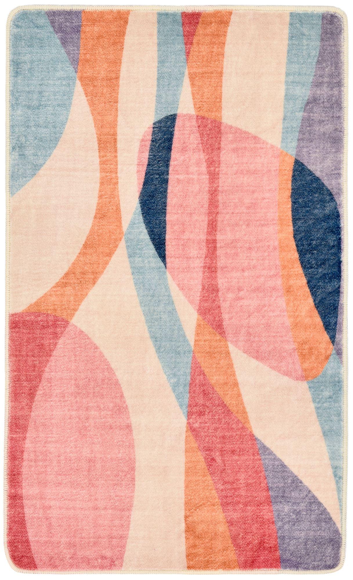 BADTEPPICH Aquata 70x120 cm - Multicolor, Textil (70/120cm) - Gino Falcone