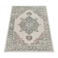 OUTDOORTEPPICH, orientalisch im Vintage-Stil, Florhöhe 2 mm, Creme, 60 x 100 cm - Beige, Textil (100/60cm) - KADIMA DESIGN