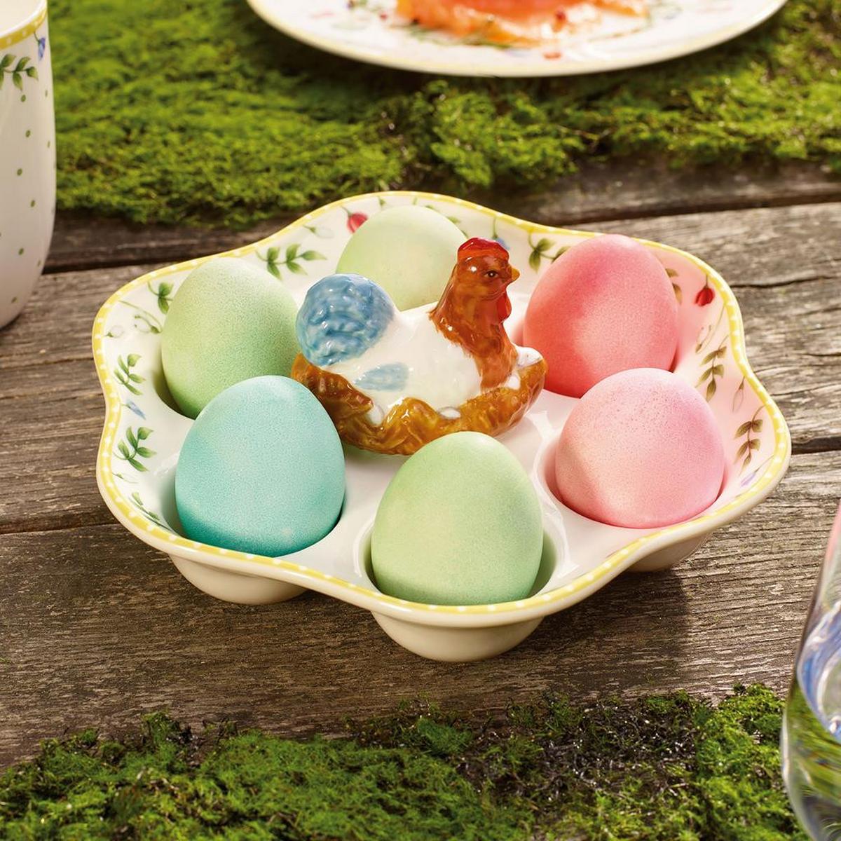 EIERTELLER Spring Awakening bunt ø 20 cm - Multicolor, Keramik (20/9.5/20cm) - Villeroy & Boch