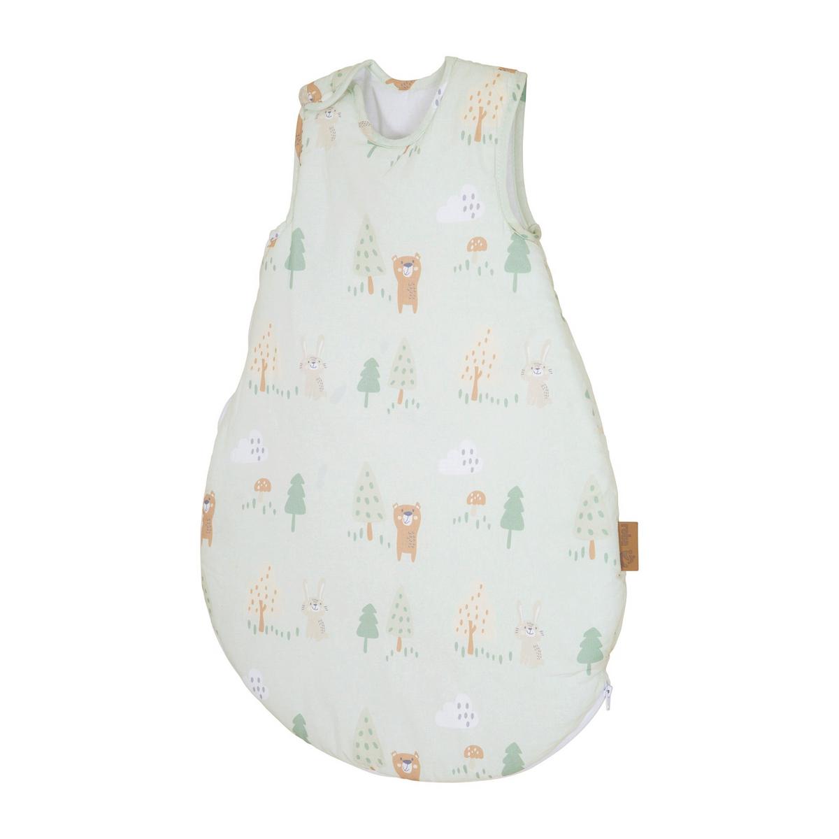 SCHLAFSACK - Woodland Buddies - Länge 90 cm - Grün, Textil (54/90cm) - Roba