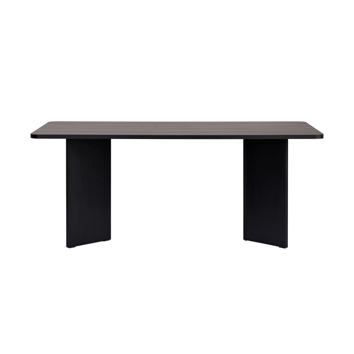 ESSTISCH mit rechteckiger Tischplatte 35/46/180 cm - Eichefarben, Holzwerkstoff (96/90/75cm) - Calicosy