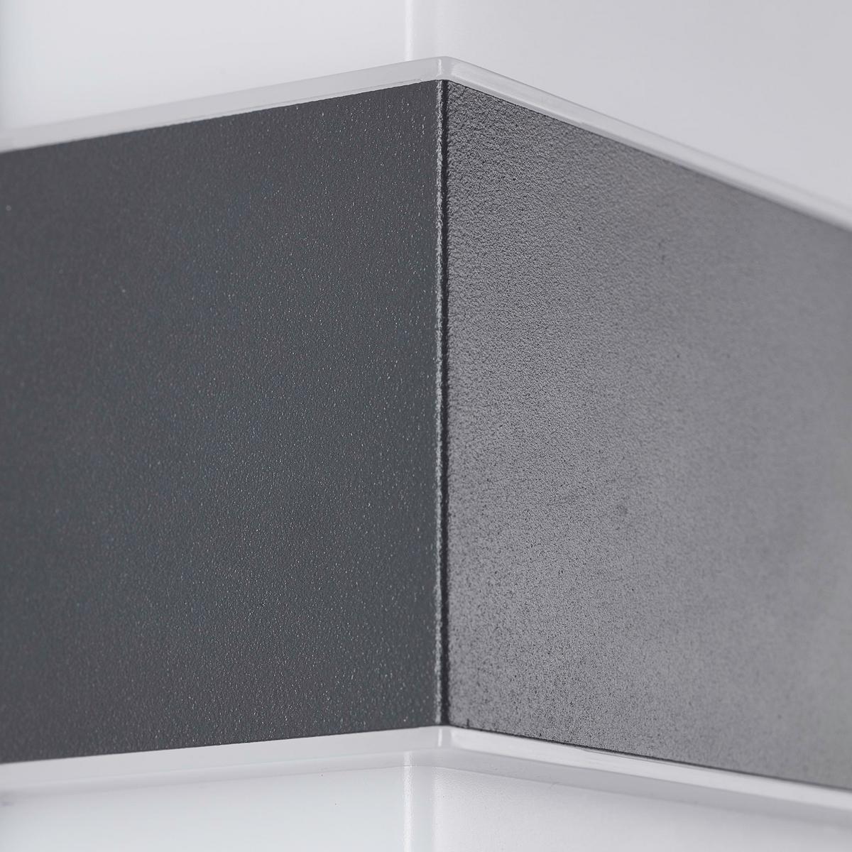 AUSSENWANDLEUCHTE Archie G96387/63 - Anthrazit, Metall (14.5/15/7cm) - Brilliant