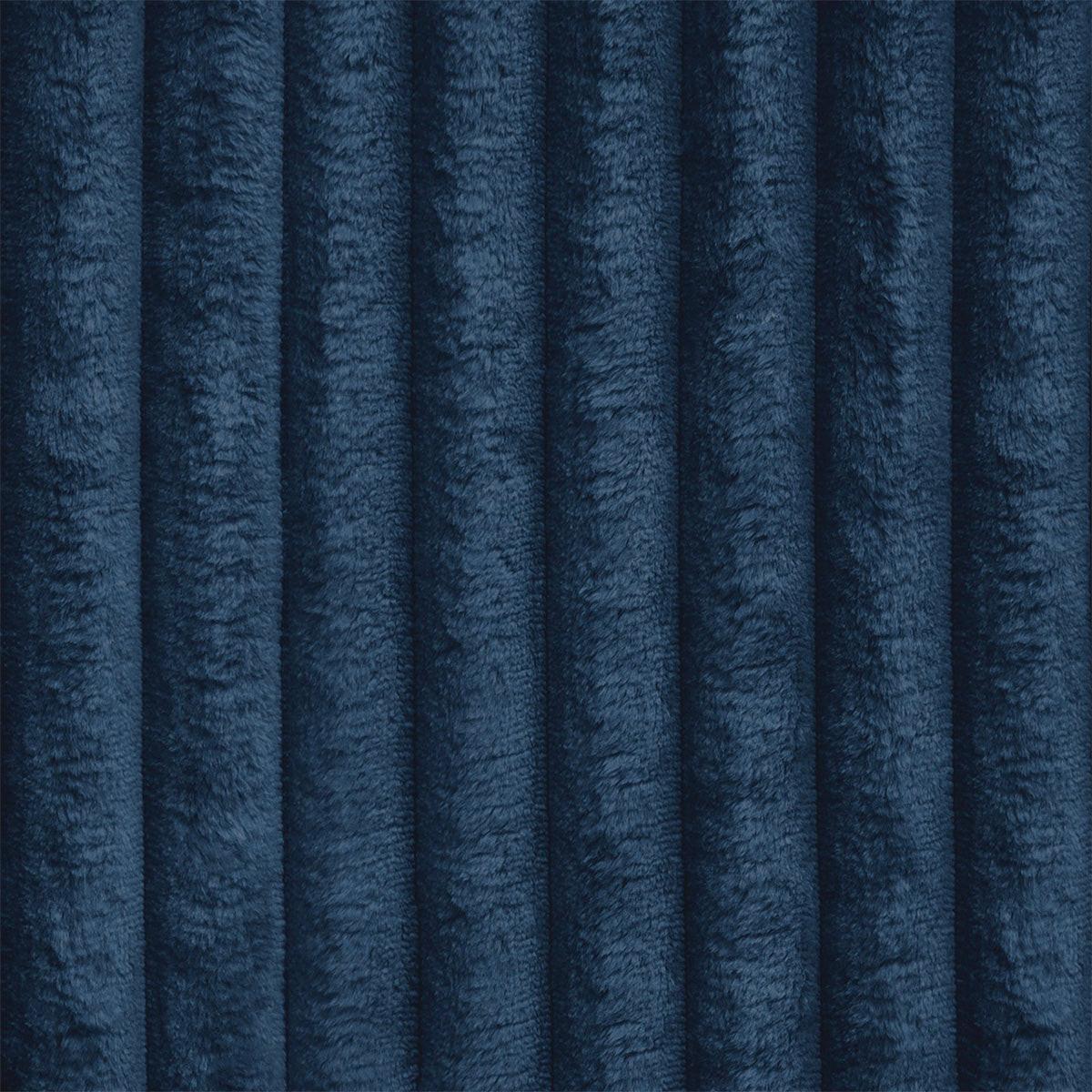 ECKSOFA Fabio 3 Sitzplätze Dunkelblau - Blau, Holz (300/185cm) - Petits-meubles