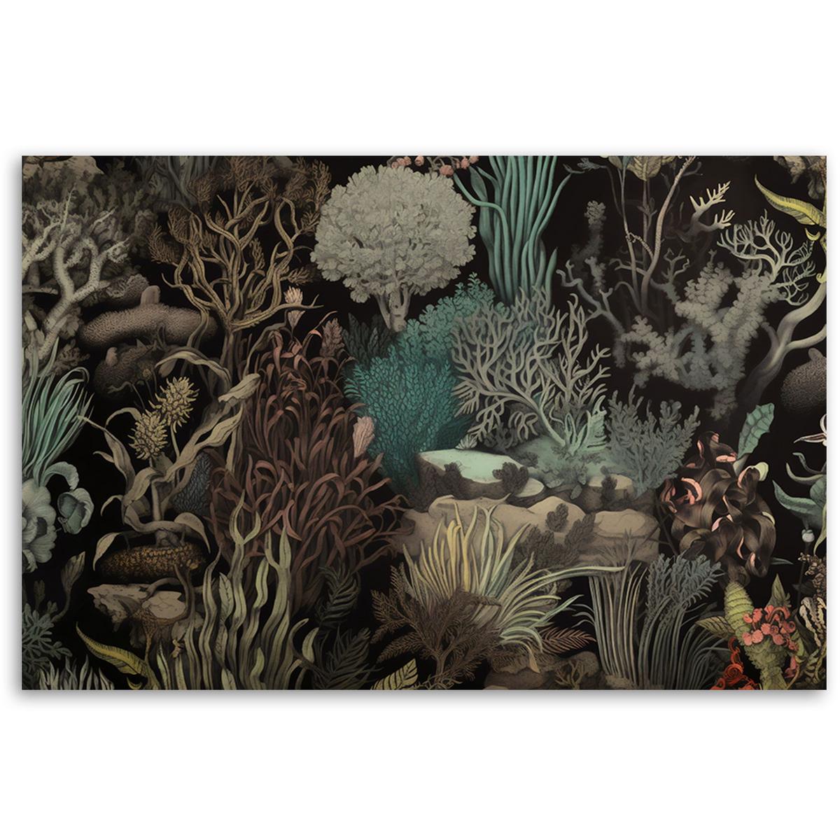 KUNSTDRUCK Bunt 90/60 cm - Multicolor, Textil (90/60cm) - KUNSTLOFT