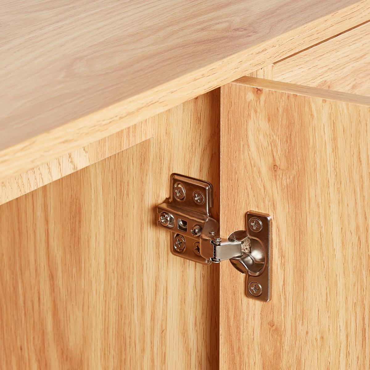 SIDEBOARD mit 2 Türen Braun Arizona - Braun, Holzwerkstoff (140/80/40cm) - Beliani
