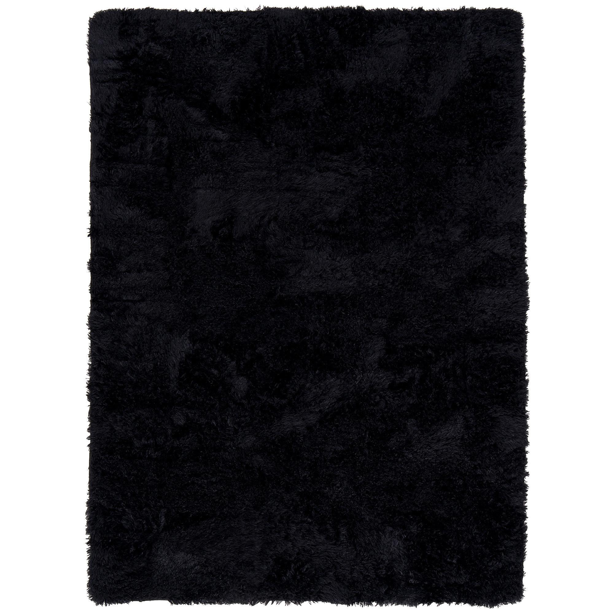 HOCHFLOR SHAGGY TEPPICH FLUFFY - Schwarz, Textil (120/170cm) - Pergamon