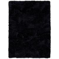 HOCHFLOR SHAGGY TEPPICH FLUFFY - Schwarz, Textil (120/170cm) - Pergamon